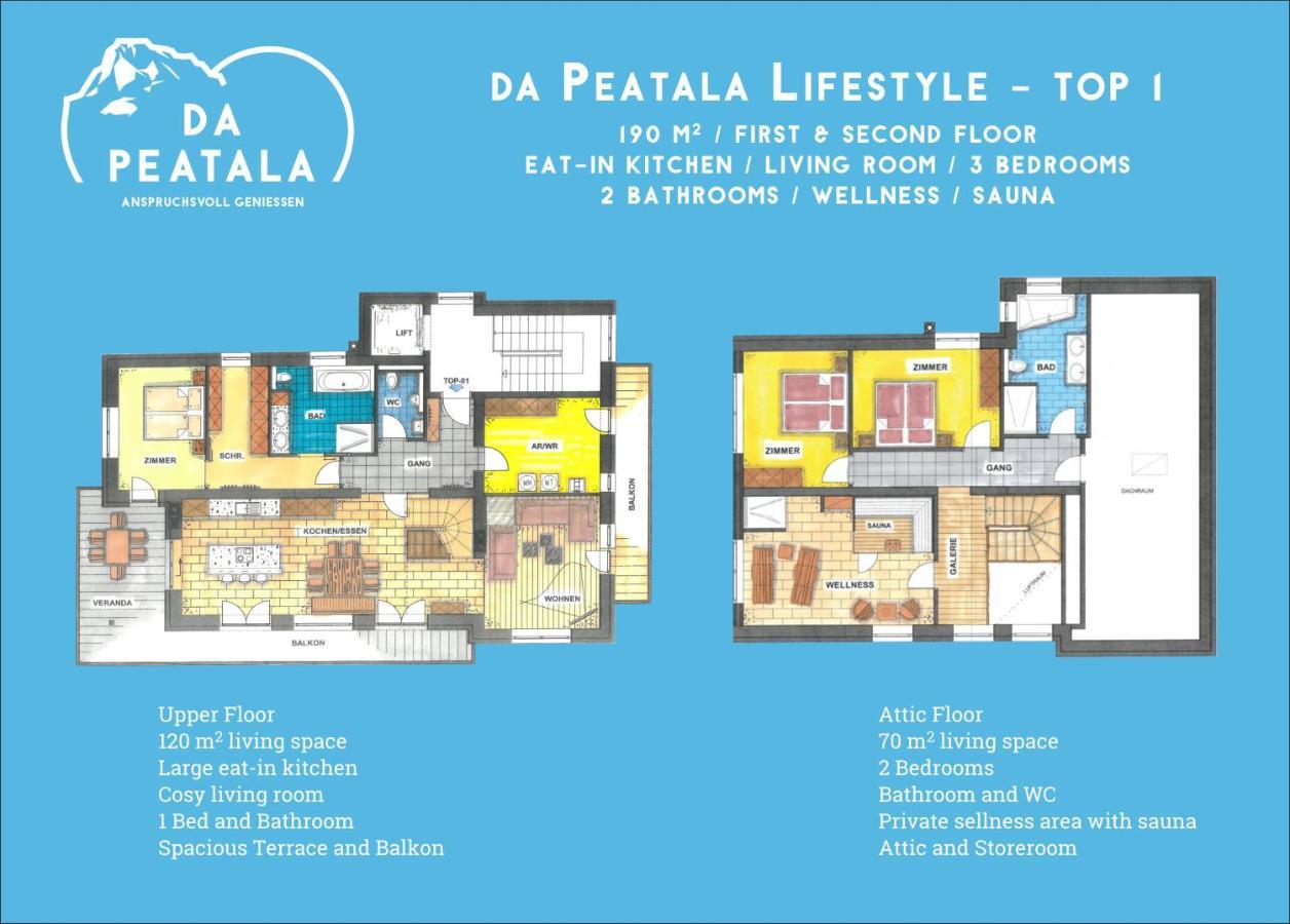 Da Peatala Apartments Зерфаус Екстериор снимка